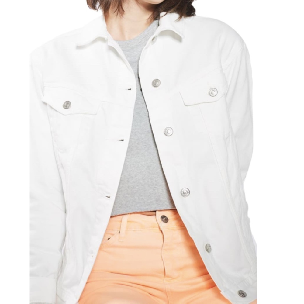 Topshop Oversized Denim Jacket
